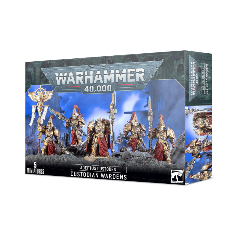 01-11 Warhammer 40K - Adeptus Custodes: Custodian Wardens(99120108077) - 1