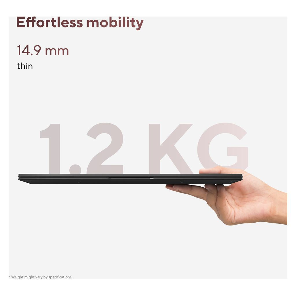 ASUS Zenbook 14" 3K OLED 120Hz AI Laptop - Ryzen AI 7 350 16GB 512GB W11H