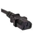 0.5m IEC C13 to C14 Extension Cable M-F | Black(011.180.0005) - 3