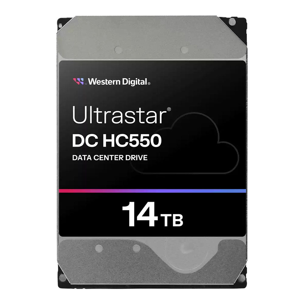 WD Ultrastar DC HC550 14TB SATA 7200RPM 512e/4Kn SE Hard Drive 0F38581(0F38581) - 2