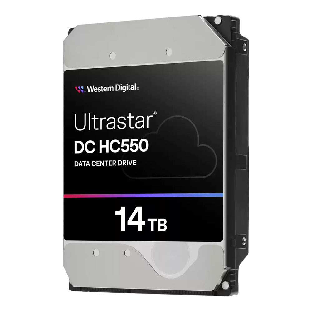WD Ultrastar DC HC550 14TB SATA 7200RPM 512e/4Kn SE Hard Drive 0F38581(0F38581) - 1