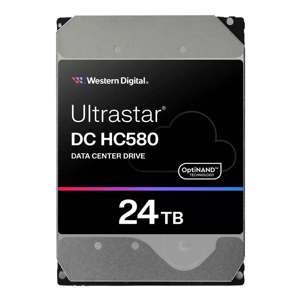 WD Ultrastar DC HC580 24TB SATA 7200RPM 512e/4Kn SE Hard Drive 0F62796(0F62796) - 2