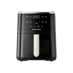 Dreame AG10 Air Fryer with 2-in-1 Air Frying & Grilling - Black