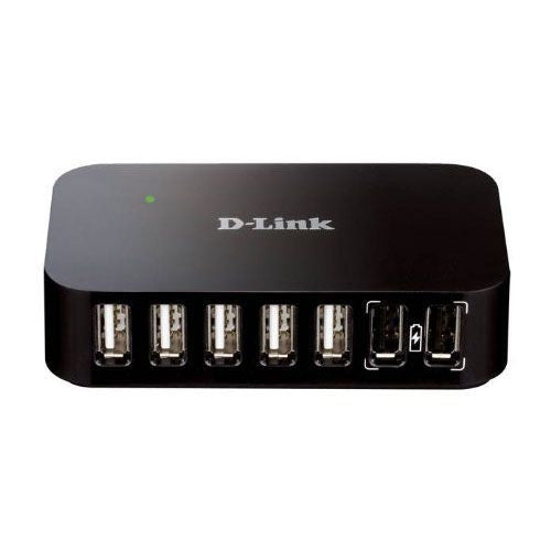 D-Link DUB-H7 7-Port USB 2.0 Hub with 2 Fast Charge Ports(DUB-H7) - 1