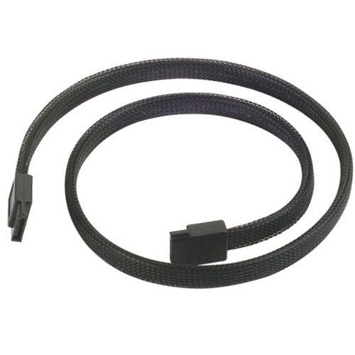 SilverStone CP07 180 Degree SATA III Sleeved Cable 50cm(SST-CP07) - 1