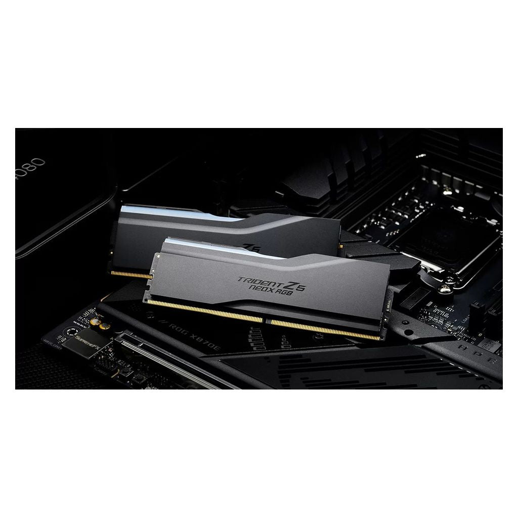 G.Skill Trident Z5 NeoX RGB 32GB (2x 16GB) DDR5 6000MHz CL26 AMD EXPO Desktop Memory
