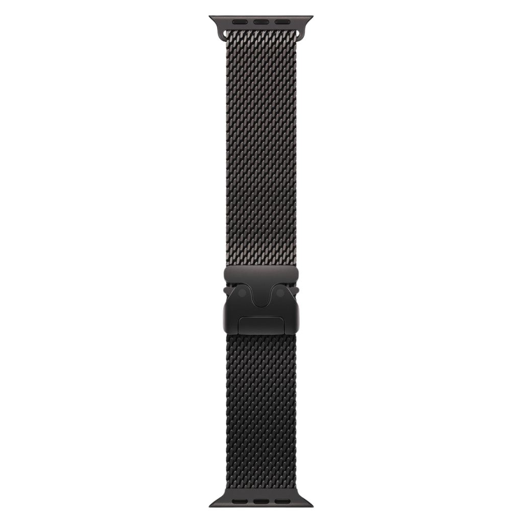 Apple Watch Ultra 4 49mm Black Titanium Case GPS + Cellular Milanese Loop (L)