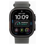 Apple Watch Ultra 4 GPS + Cellular 49mm Black Titanium Case with Translucent Black Ocean Band