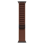 Apple Watch Ultra 4 49mm Black Titanium GPS + Cellular Burgundy Alpine Loop (L)