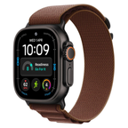 Apple Watch Ultra 4 49mm Black Titanium GPS + Cellular Burgundy Alpine Loop (L)