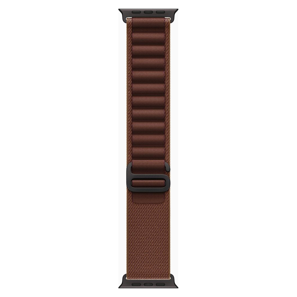 Apple Watch Ultra 4 GPS + Cellular 49mm Black Titanium Case with Burgundy Alpine Loop - M