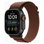 Apple Watch Ultra 4 49mm Black Titanium GPS + Cellular Burgundy Alpine Loop (L)