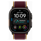 Apple Watch Ultra 4 49mm Black Titanium GPS + Cellular Burgundy Trail Loop (M/L)