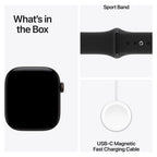 Apple Watch Series 12 42mm Black Aluminium Case GPS Black Sport Band (M/L)