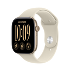 Apple Watch Series 12 46mm Light Gold Aluminium Case GPS Sand Sport Band (S/M)
