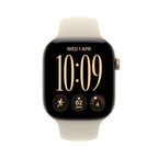 Apple Watch Series 12 46mm Light Gold Aluminium GPS + Cellular Sport Band (M/L)