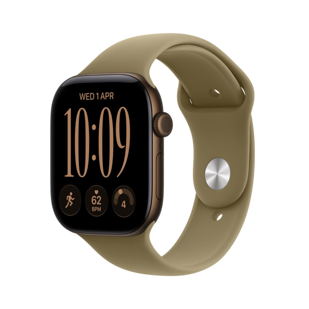 Apple Watch Series 12 46mm Dark Bronze Aluminium GPS + Cellular Sport Band (M/L)