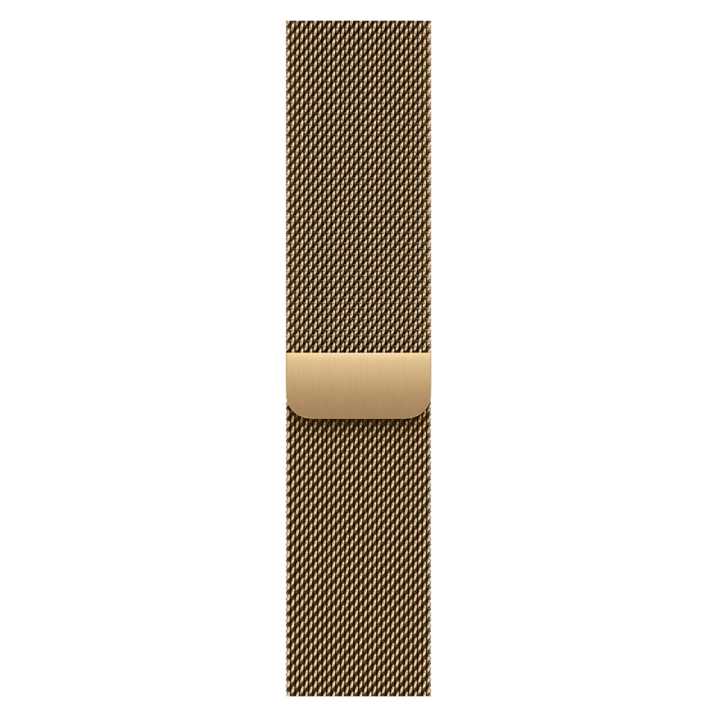 Apple Watch Series 12 42mm Radiant Gold Titanium GPS + Cellular Milanese Loop