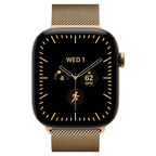 Apple Watch Series 12 42mm Radiant Gold Titanium GPS + Cellular Milanese Loop