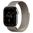 Apple Watch Series 12 46mm Natural Titanium GPS + Cellular Milanese Loop (M/L)
