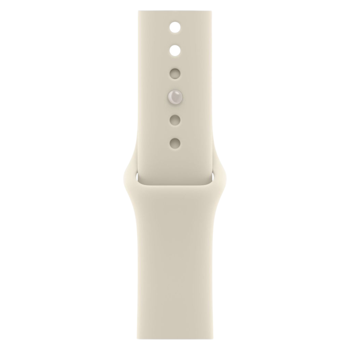 Apple Watch Series 12 GPS + Cellular 42mm Pearl White Ceramic Case with Sand Sport Band - S/M