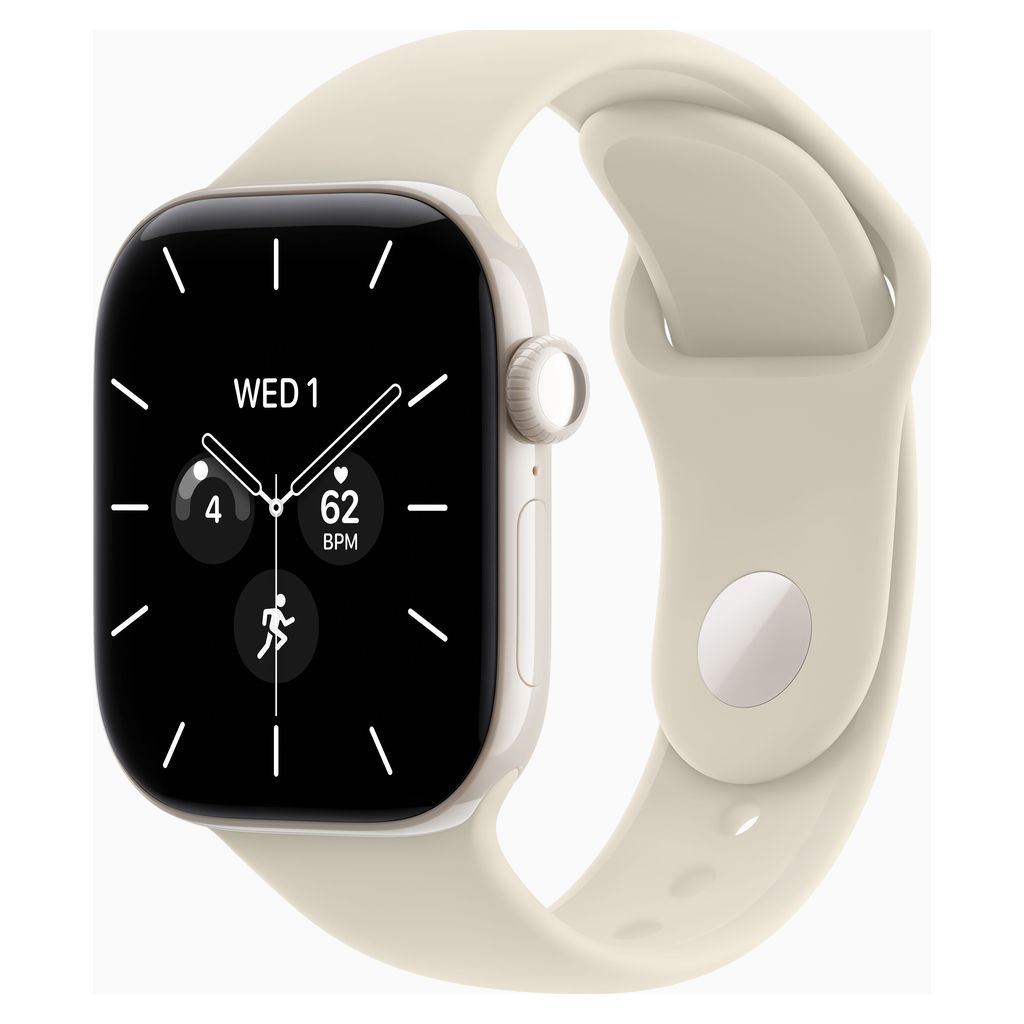 Apple Watch Series 12 42mm Pearl White Ceramic GPS + Cellular Sport Band (S/M)