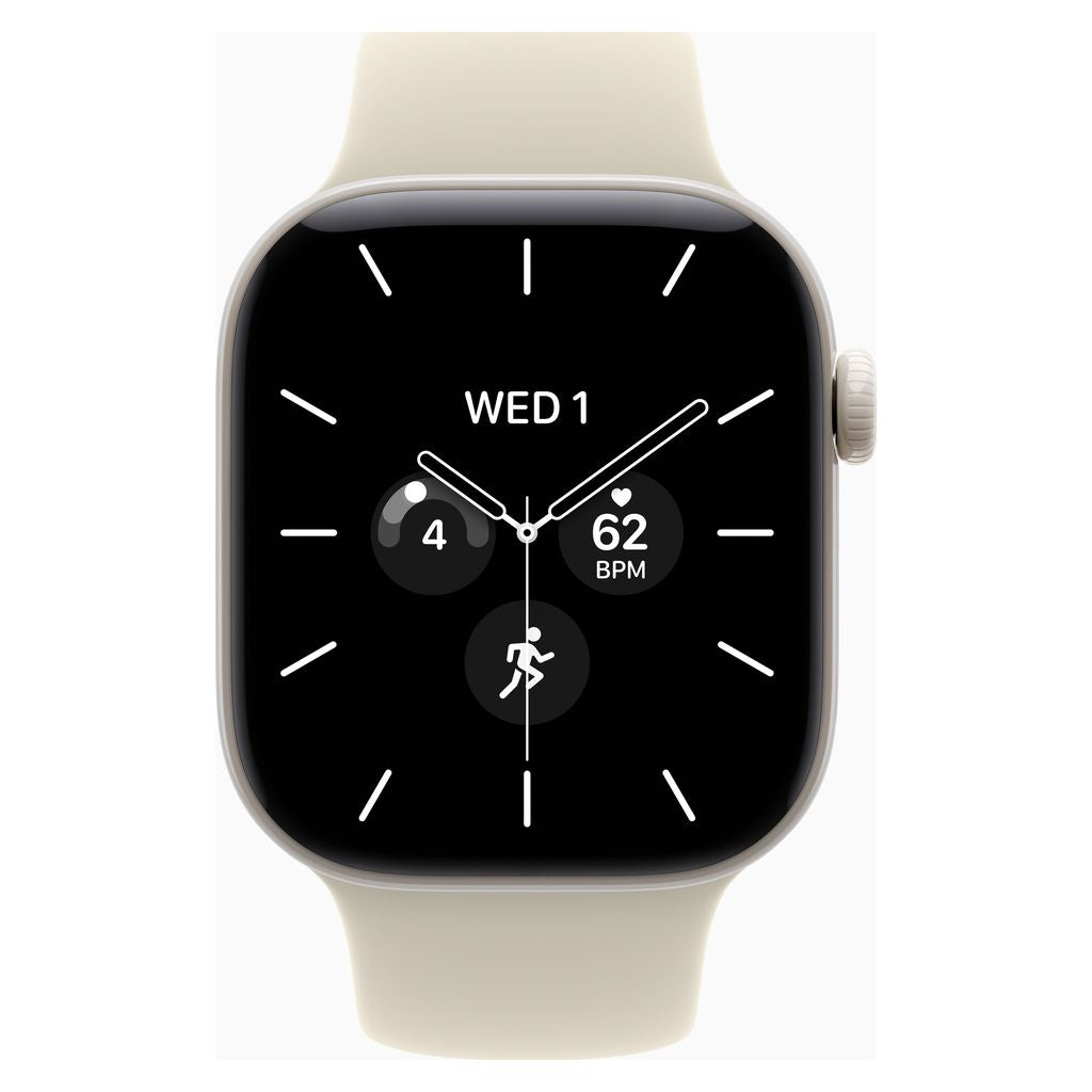 Apple Watch Series 12 42mm Pearl White Ceramic GPS + Cellular Sport Band (S/M)