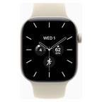 Apple Watch Series 12 42mm Pearl White Ceramic GPS + Cellular Sport Band (S/M)