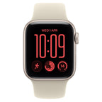 Apple Watch SE 3 40mm Starlight Aluminium Case GPS Sand Sport Band (S/M)
