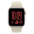 Apple Watch SE 3 40mm Starlight Aluminium Case GPS Sand Sport Band (M/L)