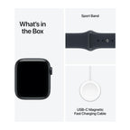 Apple Watch SE 3 40mm Midnight Aluminium Case GPS + Cellular Sport Band (S/M)
