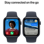Apple Watch SE 3 44mm Starlight Aluminium GPS + Cellular Sand Sport Band (S/M)