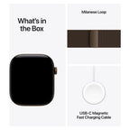 Apple Watch Series 12 42mm Dark Bronze Aluminium GPS Dark Bronze Milanese Loop