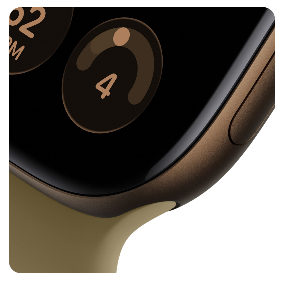 Apple Watch Series 12 46mm Dark Bronze Aluminium GPS + Cellular Milanese (S/M)