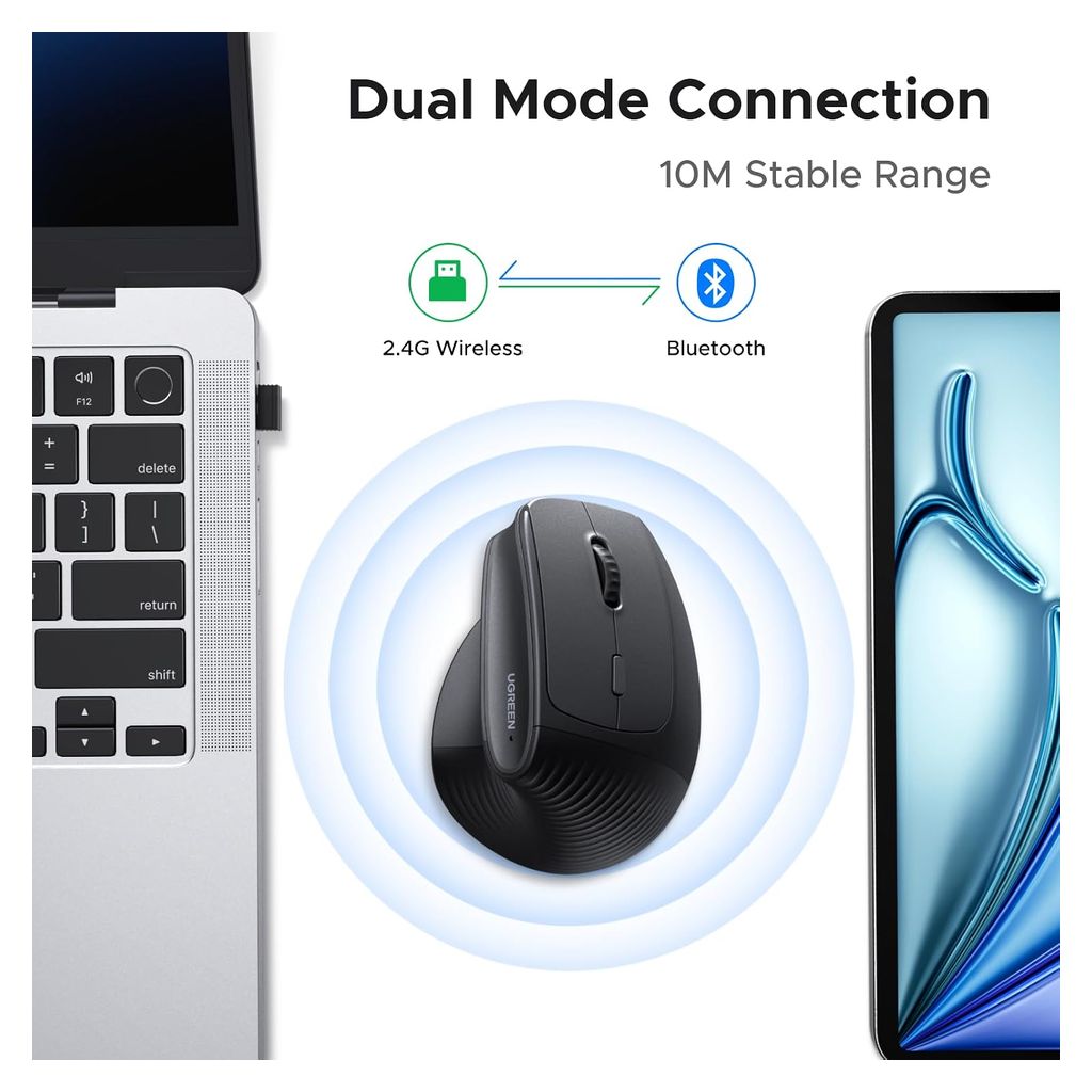UGREEN Wireless Vertical Mouse
