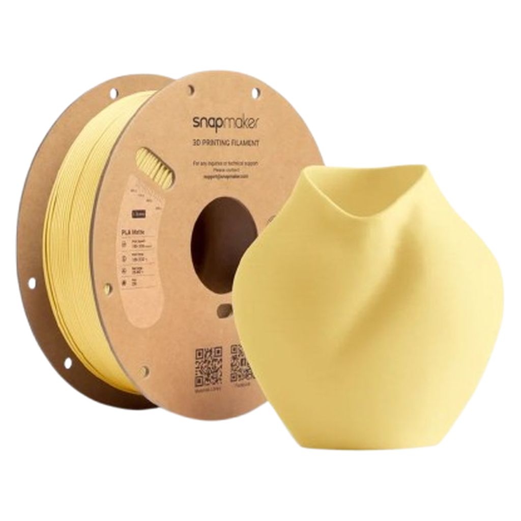 Snapmaker Matte 1kg PLA Filament with RFID - Butter Cream