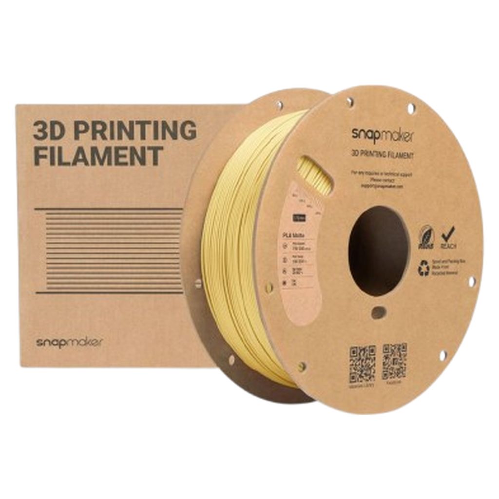 Snapmaker Matte 1kg PLA Filament with RFID - Butter Cream