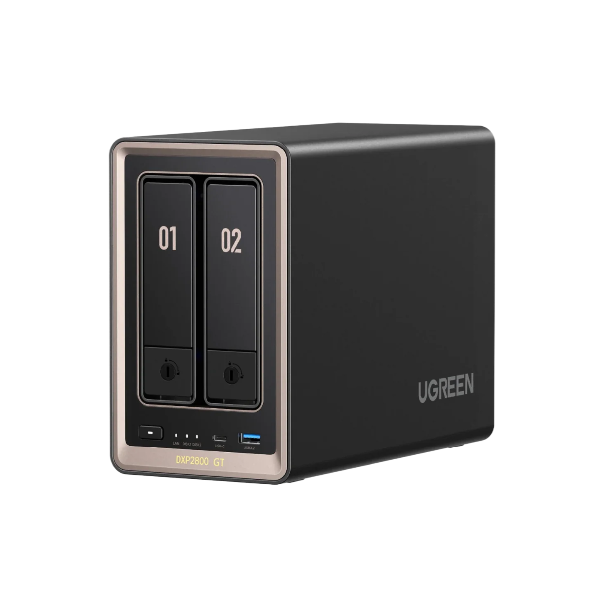 UGREEN DXP2800 GT NAS for Smart Home Enthusiasts, Creators & Freelancers