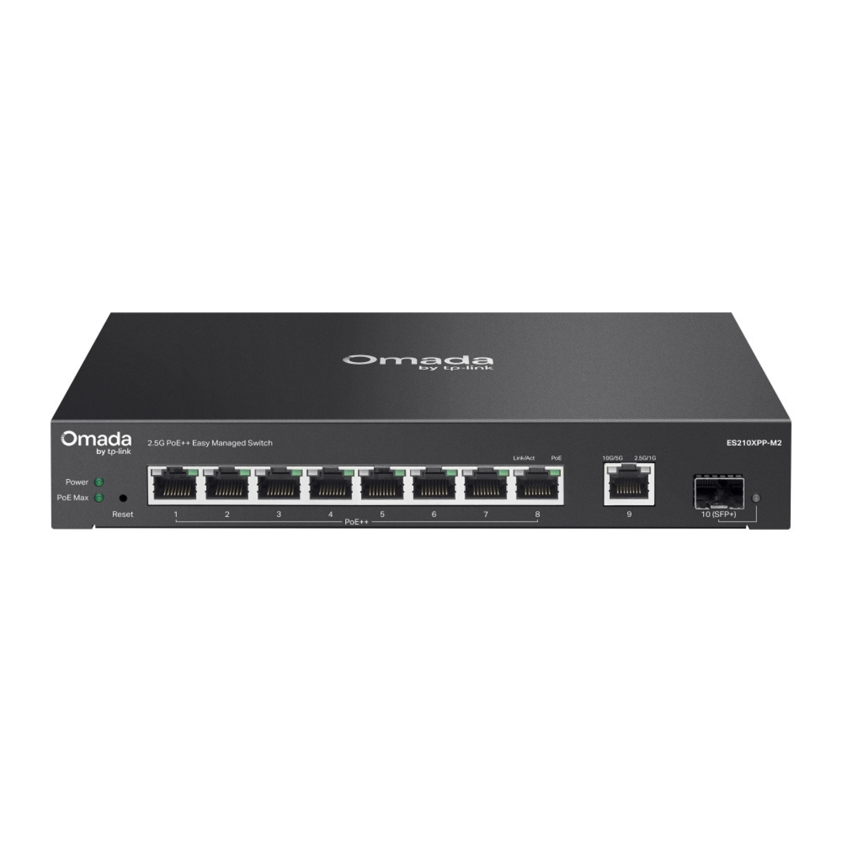 TP-Link ES210XPP-M2 Omada 8-Port 2.5G + 2-Port 10G Easy Managed Switch