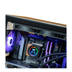 Mwave x Thermaltake View Wood Gaming PC - Ryzen 5 9600X / RX 9070 / Black Wood