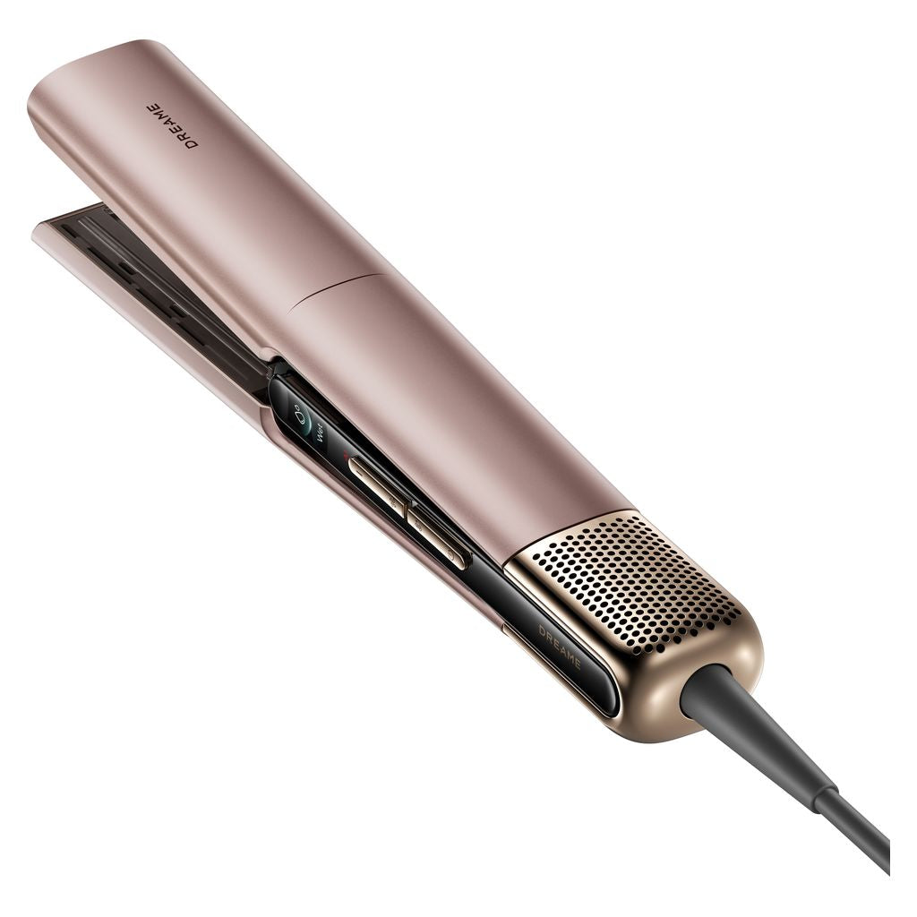 Dreame Aero Straight Pro 2-in-1 Hair Straightener with Quick Drying - Pink Gold