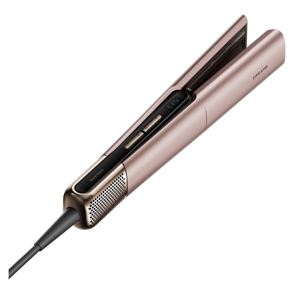 Dreame Aero Straight Pro 2-in-1 Hair Straightener with Quick Drying - Pink Gold