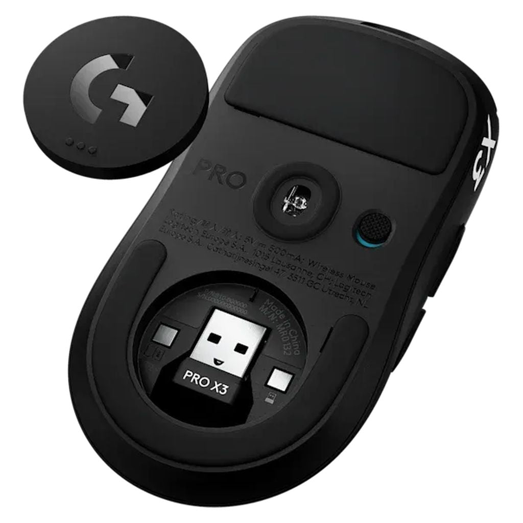Logitech G Pro X3 Superstrike Gaming Mouse - Midnight Black