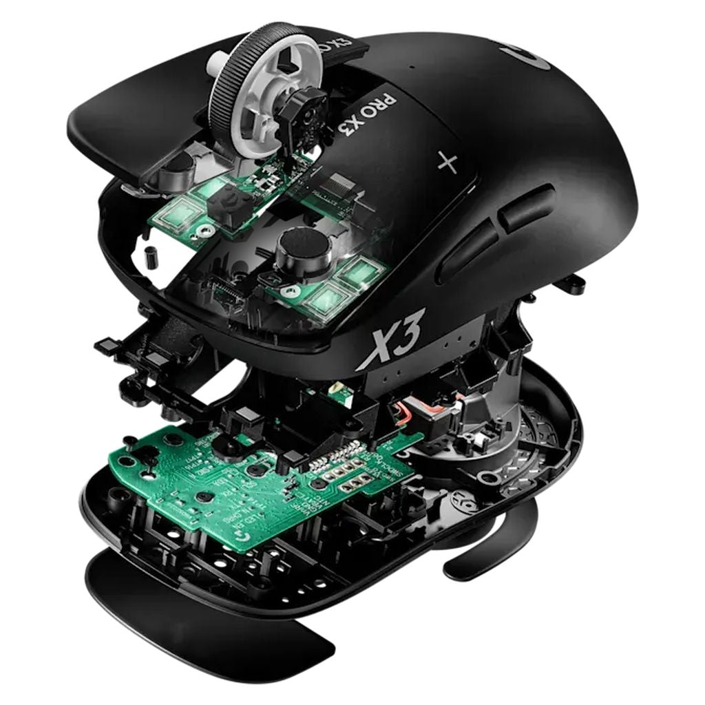 Logitech G Pro X3 Superstrike Gaming Mouse - Midnight Black