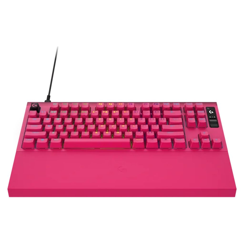 Logitech G Pro X Rapid 2 Gaming Keyboard - Pink