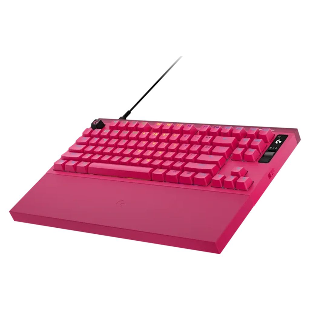 Logitech G Pro X Rapid 2 Gaming Keyboard - Pink