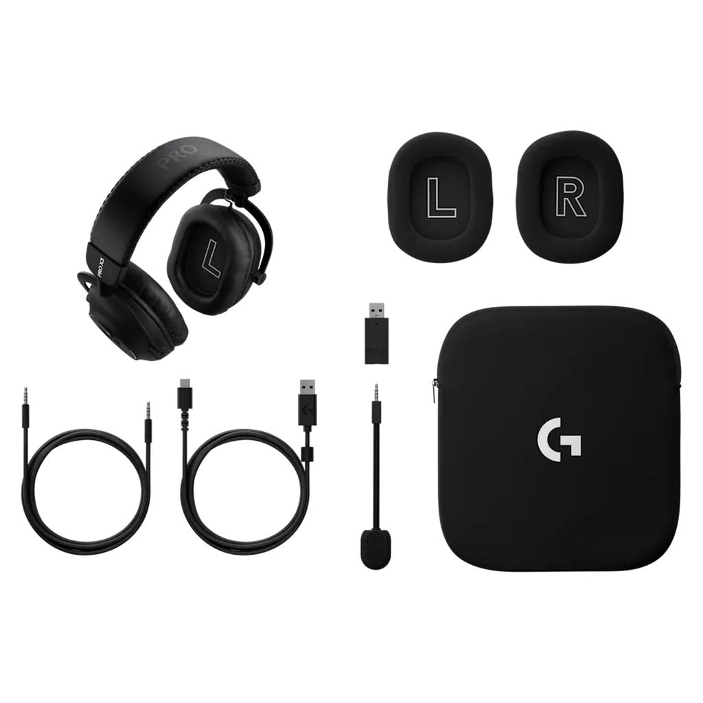 Logitech G Pro X 3 Lightspeed Gaming Headset - Black
