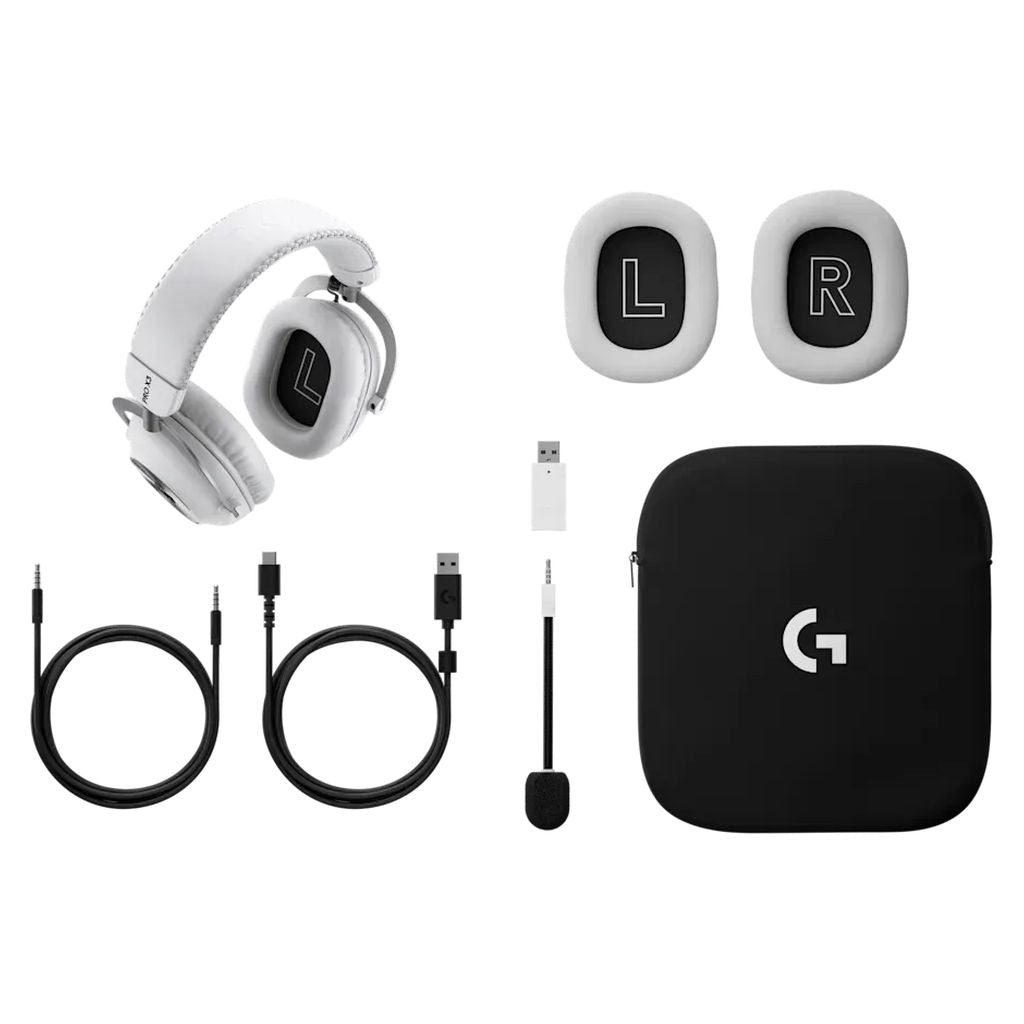 Logitech G Pro X 3 Lightspeed Gaming Headset - White