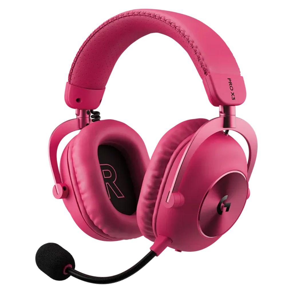 Logitech G Pro X 3 Lightspeed Gaming Headset - Magenta