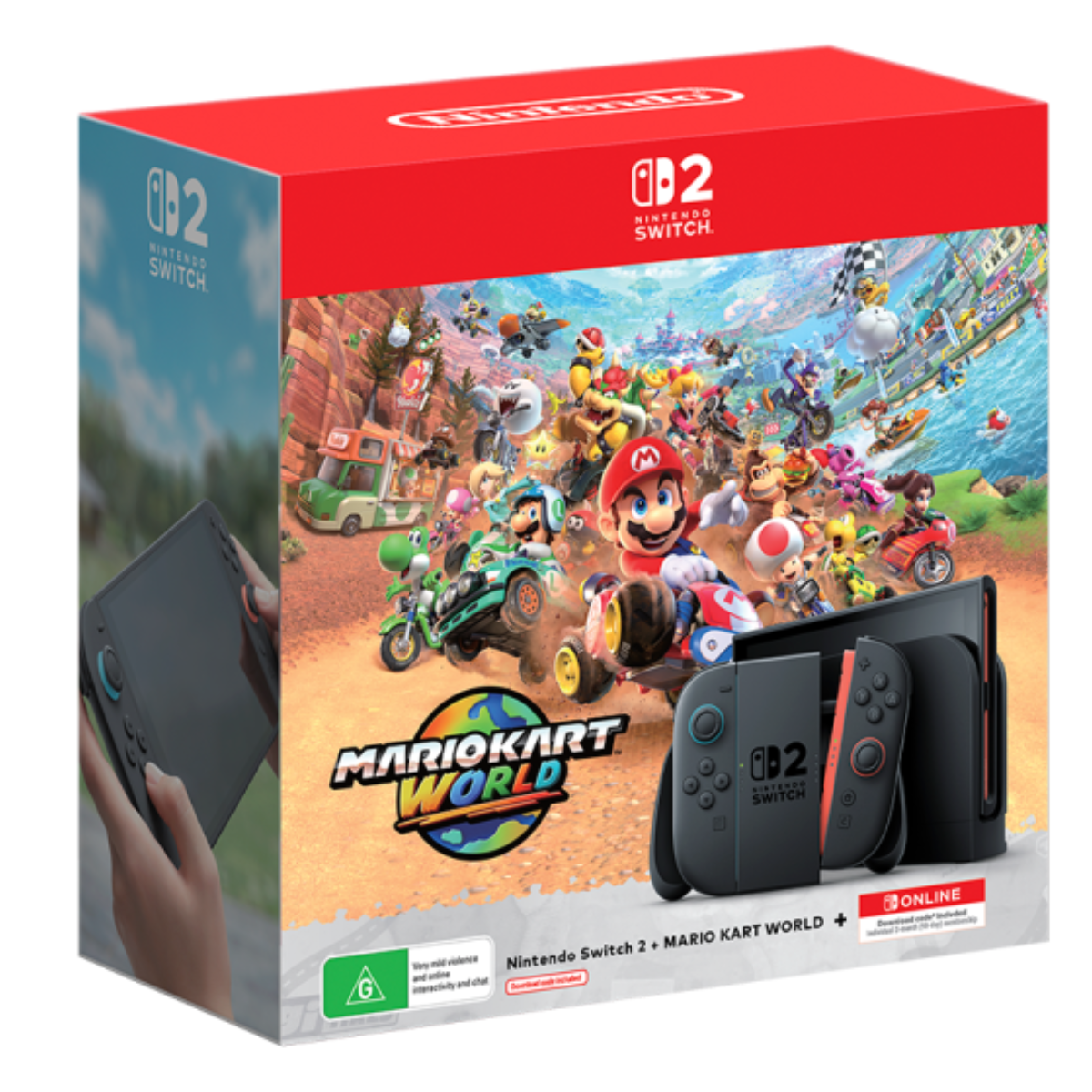 Nintendo Switch 2 Console Mario Kart World Bundle
